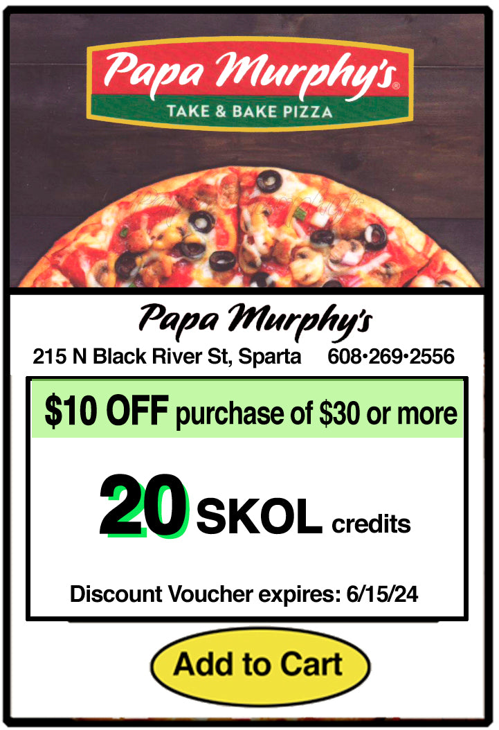 Save $10 at Papa Murphy's
