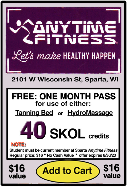 Amenities at Anytime Fitness