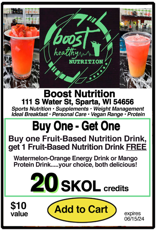 Buy One, Get One - Nutrition Drink