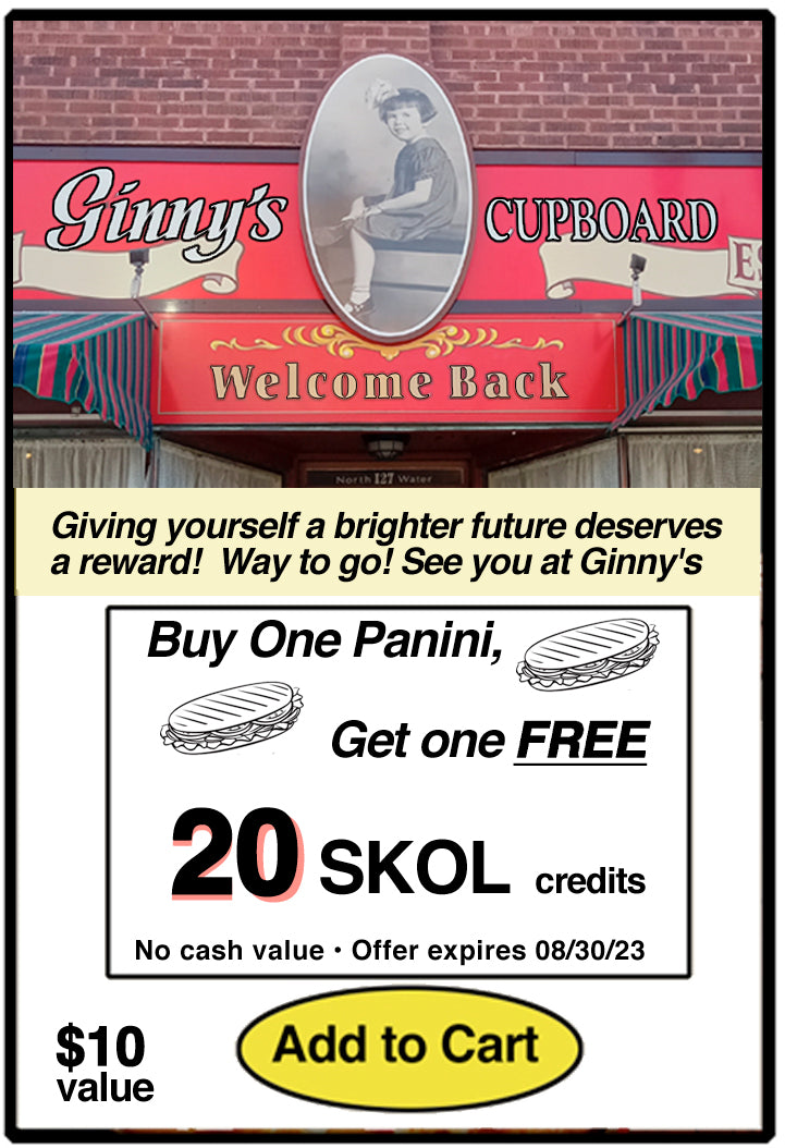 Buy One - Get One at Ginny's Cupboard