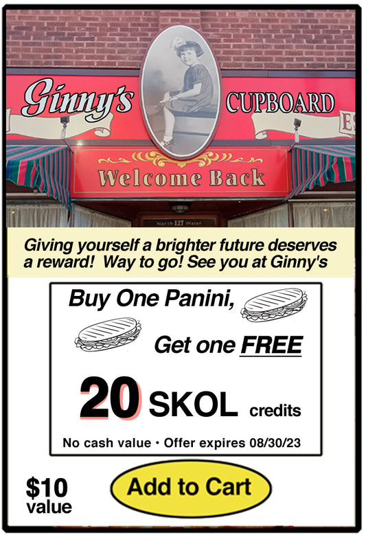Buy One - Get One at Ginny's Cupboard