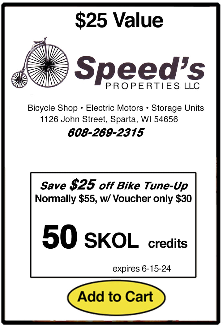 Save $25 on Bike TuneUp at Speeds