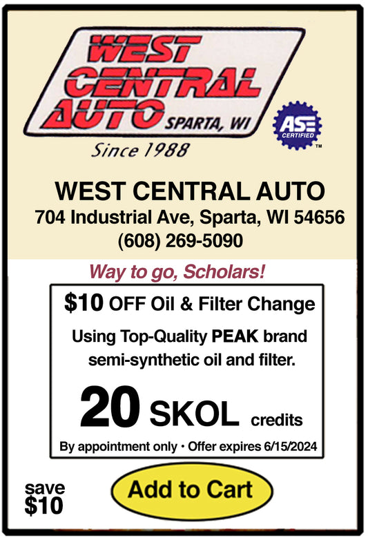 Discount on Oil Change